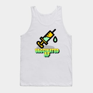 Vaccinated Af 2021 Tank Top